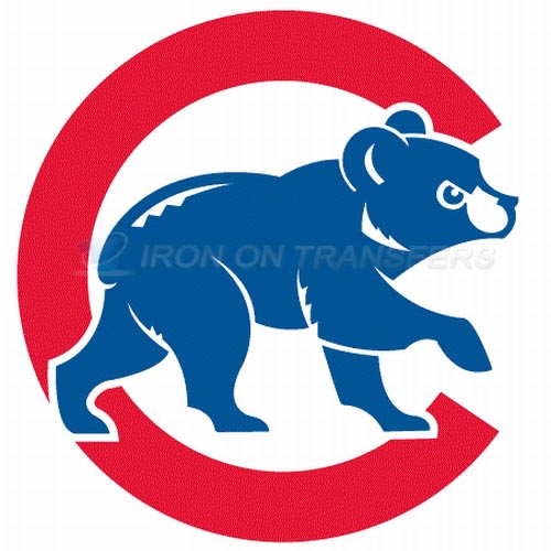 Chicago Cubs Iron-on Stickers (Heat Transfers)NO.1480